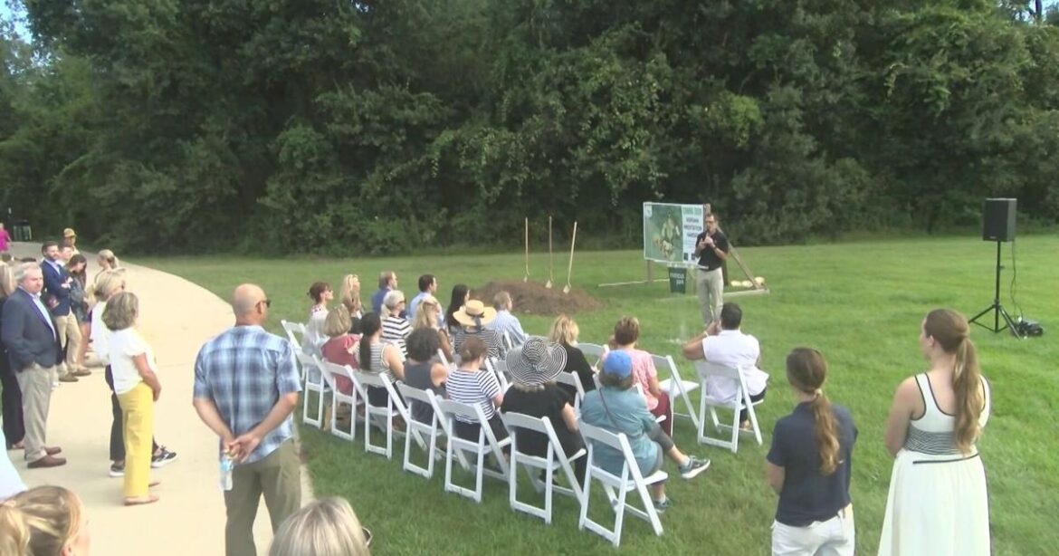 Groundbreaking ceremony held for Kergan Meditation Garden at Moncus Park | Local