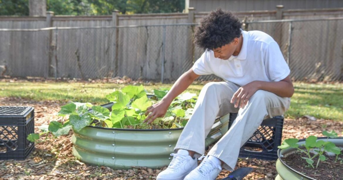 Maggie Brown students go green in school garden | News Maggie Brown students go green in school garden | News