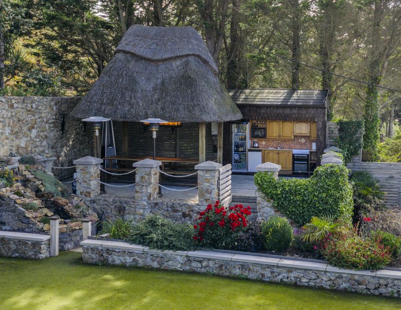 Carrigkeal's outdoor party area photographed during the day. Photo: Barbara McCarthy