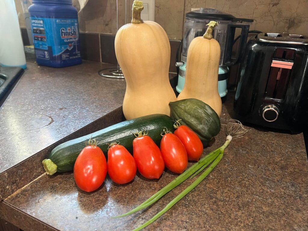 Proud of my squash! Proud of my squash!