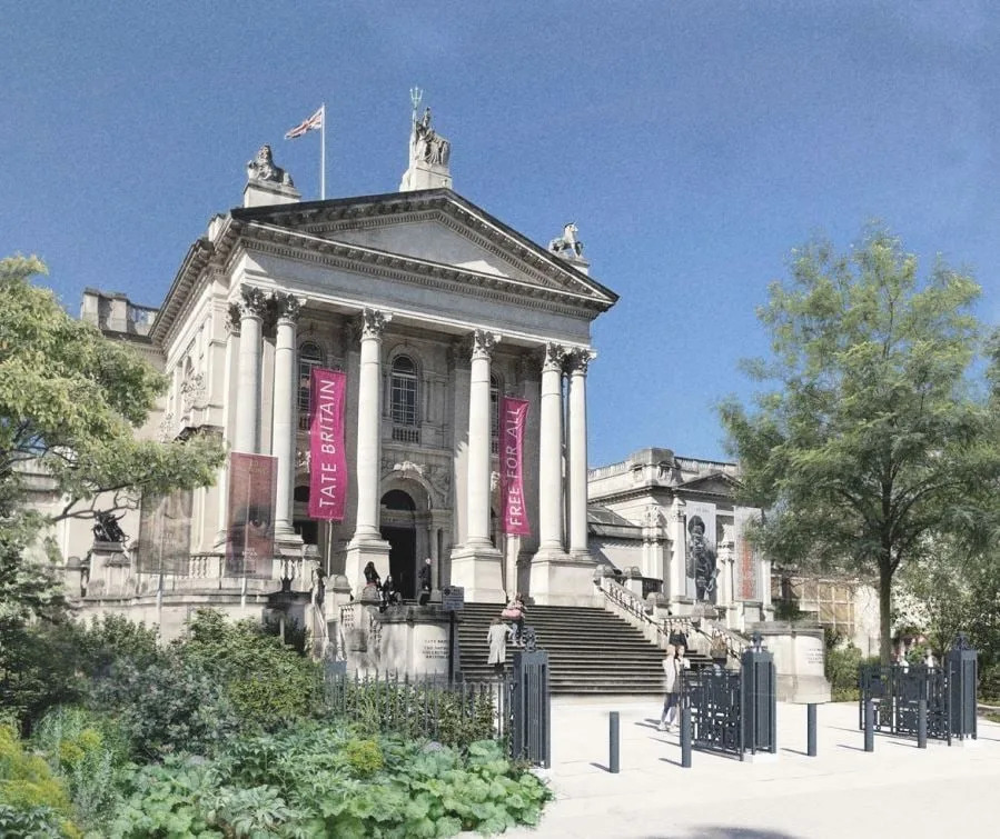 The gallery’s Millbank entrance will be redesigned (Tom Stuart-Smith Studio/Feilden Fowles/WCC)