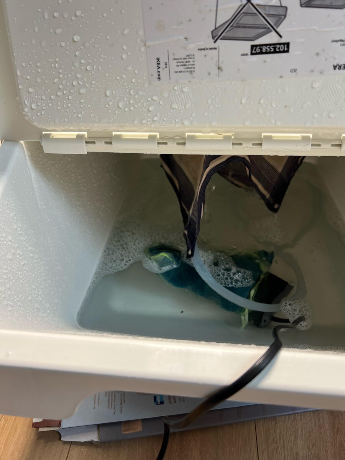 Foam normal?