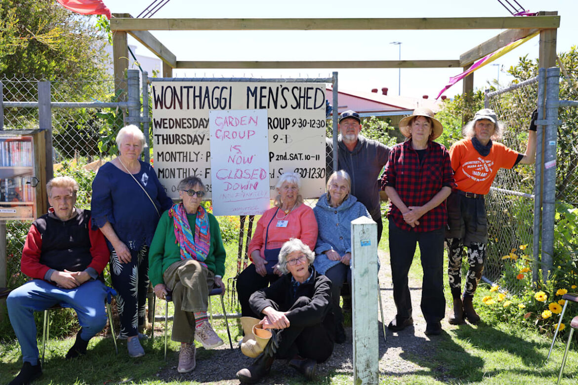 Garden group forced out of their Wonthaggi Men’s Shed home