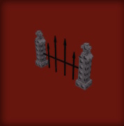 Cemetery Fence