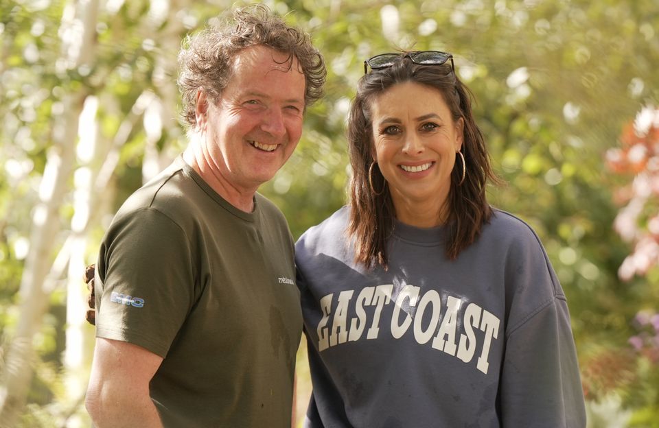 Lucy Kennedy hangs out with Diarmuid Gavin