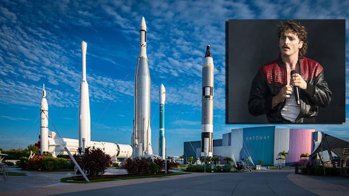 Pop star Benson Boone to perform among the rockets at Kennedy Space Center Pop star Benson Boone to perform among the rockets at Kennedy Space Center