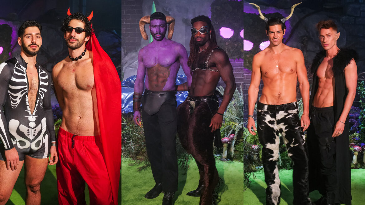 Inside Grindr’s Pleasure Ball: The Seductive Fashion Fantasy of ‘The Garden of Otherworldly Delights’ Inside Grindr’s Pleasure Ball: The Seductive Fashion Fantasy of ‘The Garden of Otherworldly Delights’