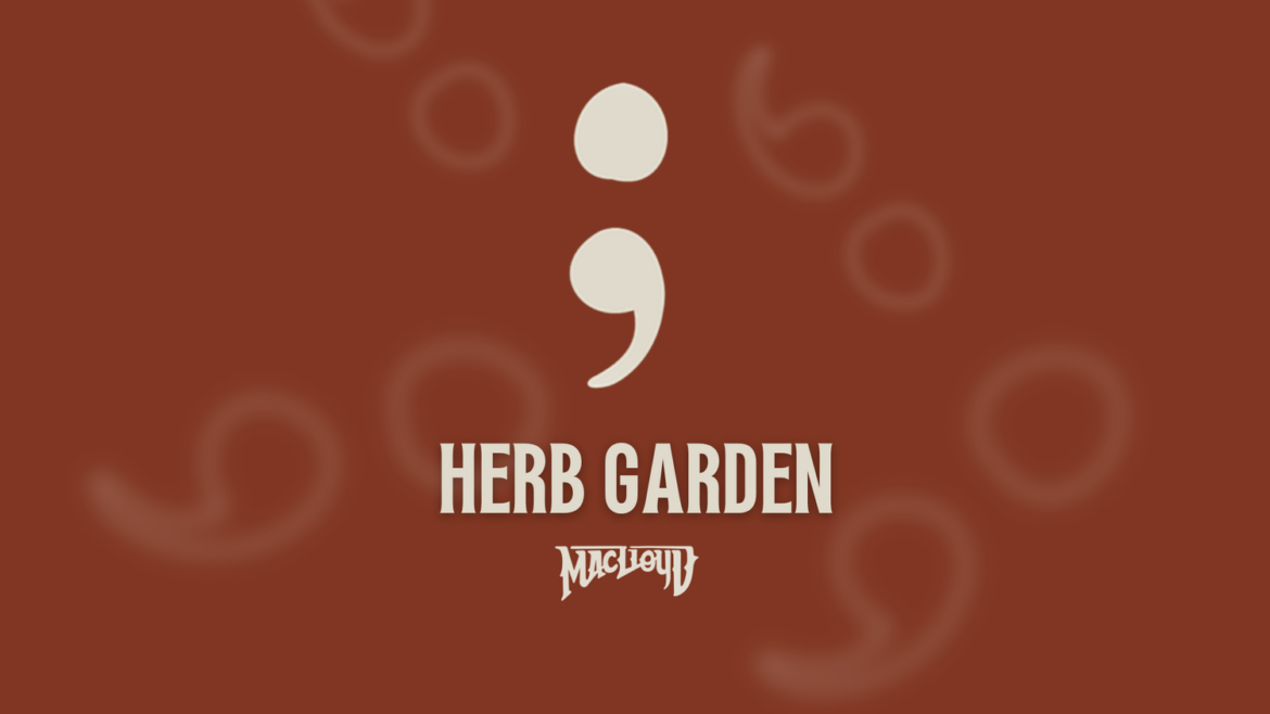 Mac Lloyd – Herb Garden (Double Single) — WORDPLAY Mac Lloyd - Herb Garden (Double Single) — WORDPLAY