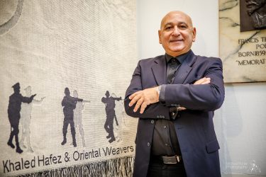 Khaled Hafez at the Harris Pic: Michael Porter Photography