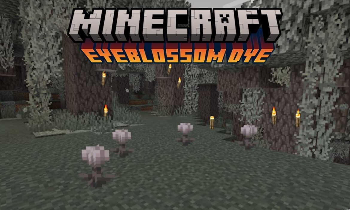 How to Make Eyeblossom Dye in Minecraft How to Make Eyeblossom Dye in Minecraft