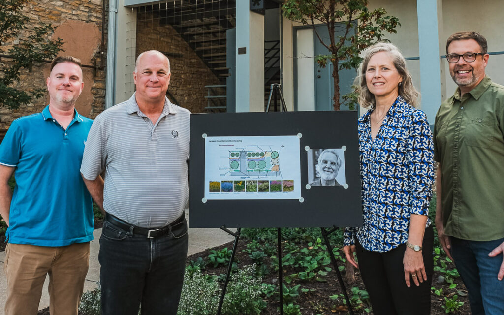 Garden in downtown Lawrence alley dedicated to late architect – The Lawrence Times Garden in downtown Lawrence alley dedicated to late architect – The Lawrence Times