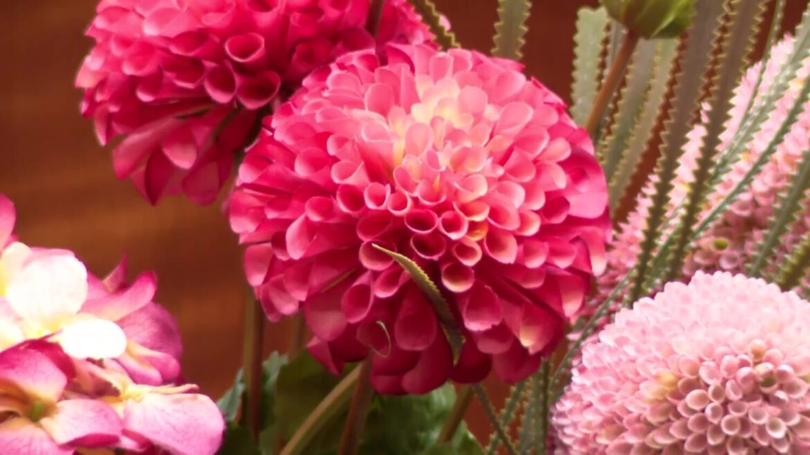 Behind-the-scenes, as floral department prepares for general conference