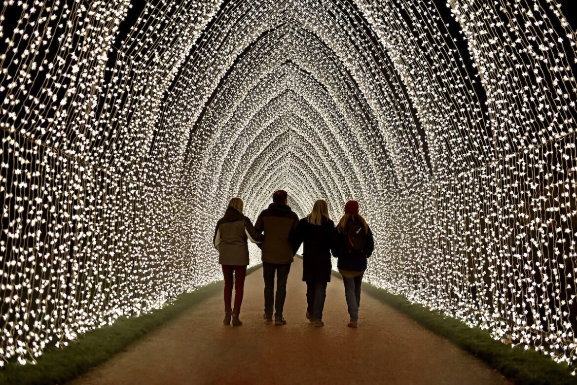 The Botanical Garden's Holiday Light Show Has Added Extra Dates Due To Popular Demand