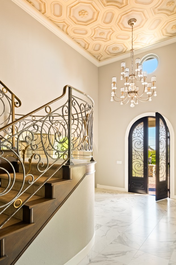 The grand foyer. (Photo by Engel Studios)