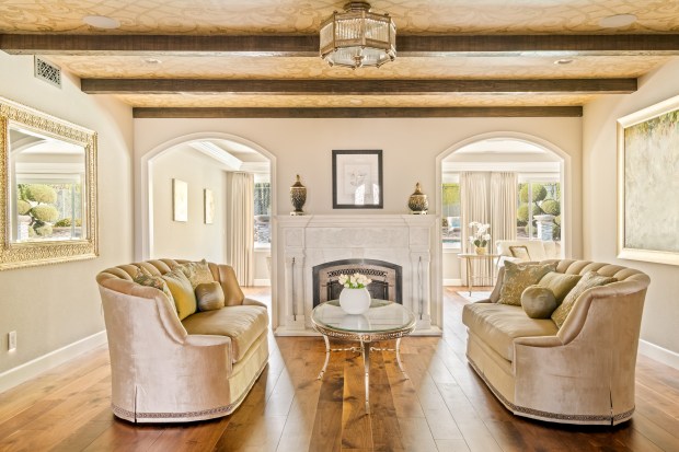 The family room. (Photo by Engel Studios)