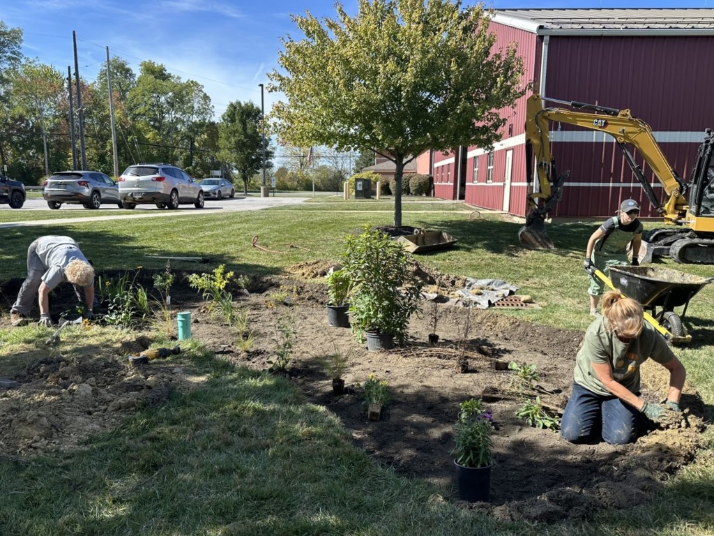 Gardens added at Painesville Township Service Garage to reduce pollution Gardens added at Painesville Township Service Garage to reduce pollution