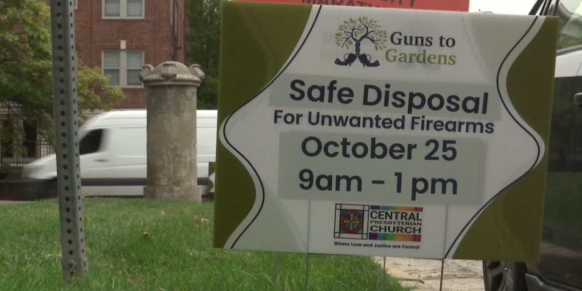 Kansas City hosts Guns to Gardens event to get guns off the streets Kansas City hosts Guns to Gardens event to get guns off the streets