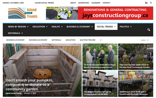 ist section, urban food resilience, news