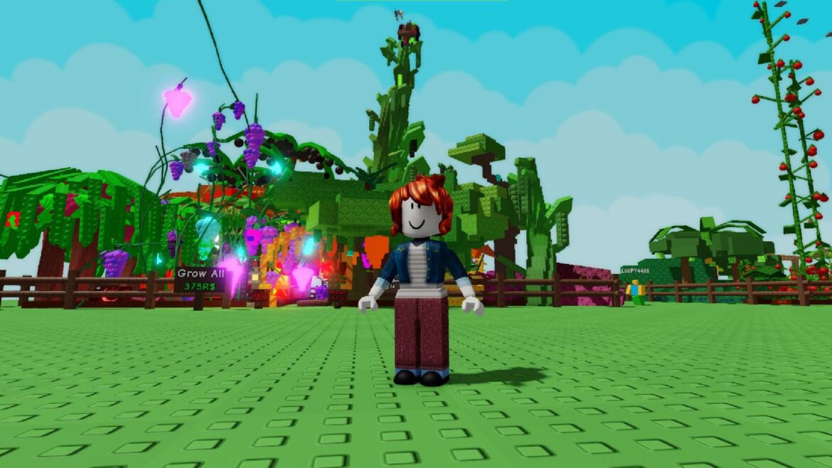 How to get better seeds in Grow a Garden Character avatar in front of an Overgrown garden in Roblox Grow a Garden