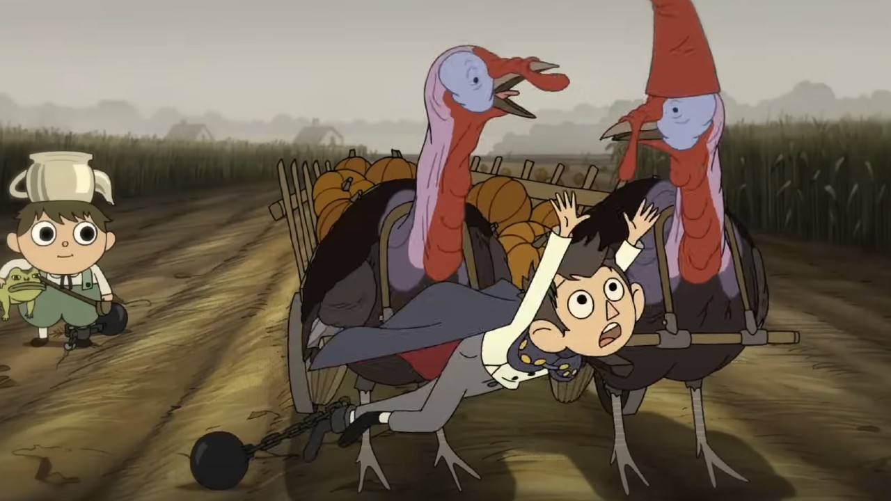 Turkeys steal Wirt's hat