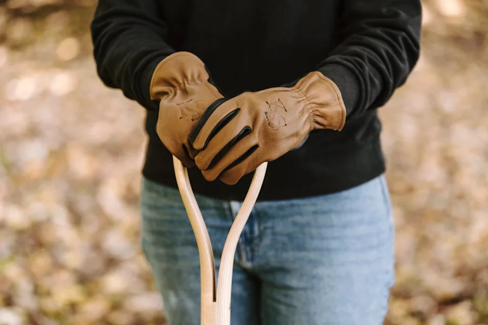 These leather gloves are both practical and stylish (PA)