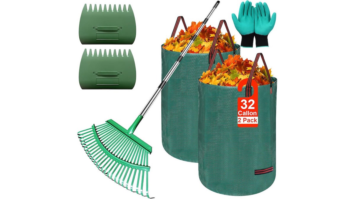 Adjust this rake up to 73 inches to rake anywhere in your yard. 