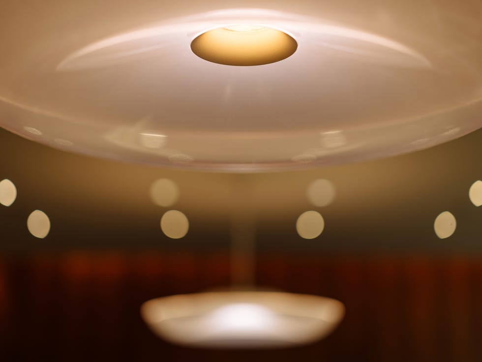 detail of light fixture