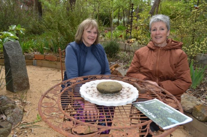 HEDGE members and avid gardeners Alison McMillan and Rainey Connell are pictured in Alison's 'Family Circle' and look forward to opening their gardens for the nine day event.