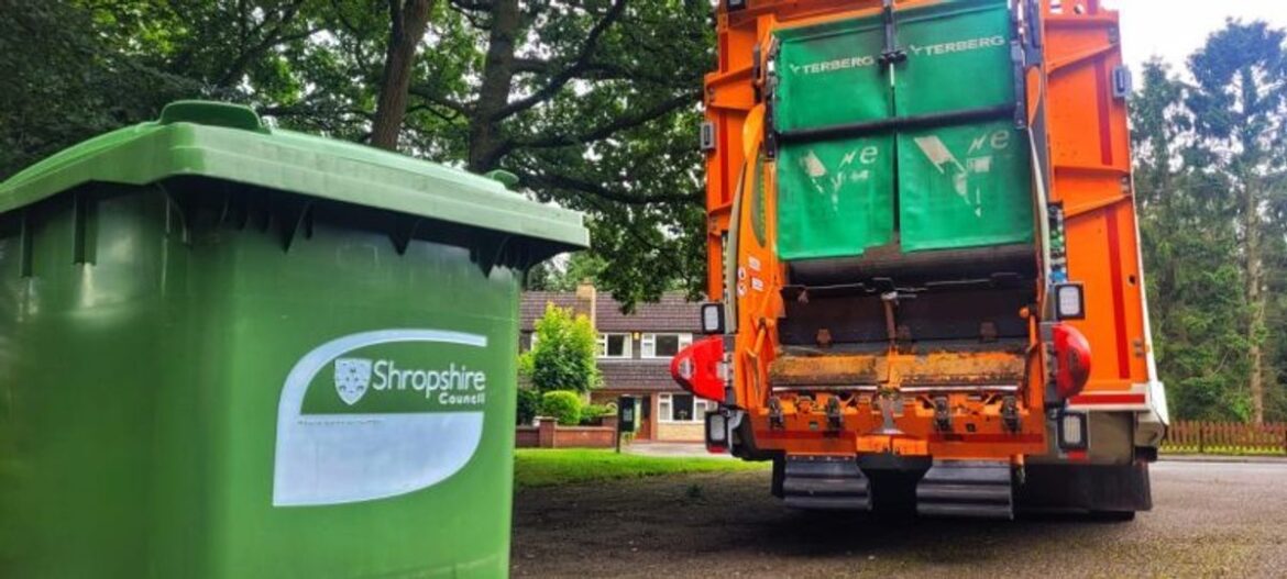 Garden waste collection service for Shropshire residents opens for second year at same price – but it could increase in future Councillor David Vasmer