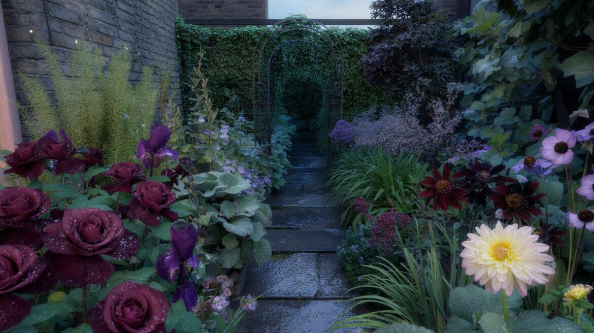 the moody-romantic trend taking over flower beds “Dark Academia” garden style: the moody-romantic trend taking over flower beds