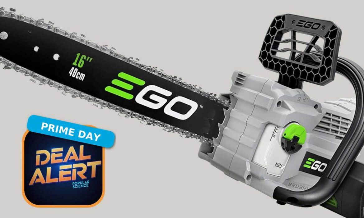 Amazon is clearing out Ego battery-powered yard tools during its Prime Big Deal Days sale
