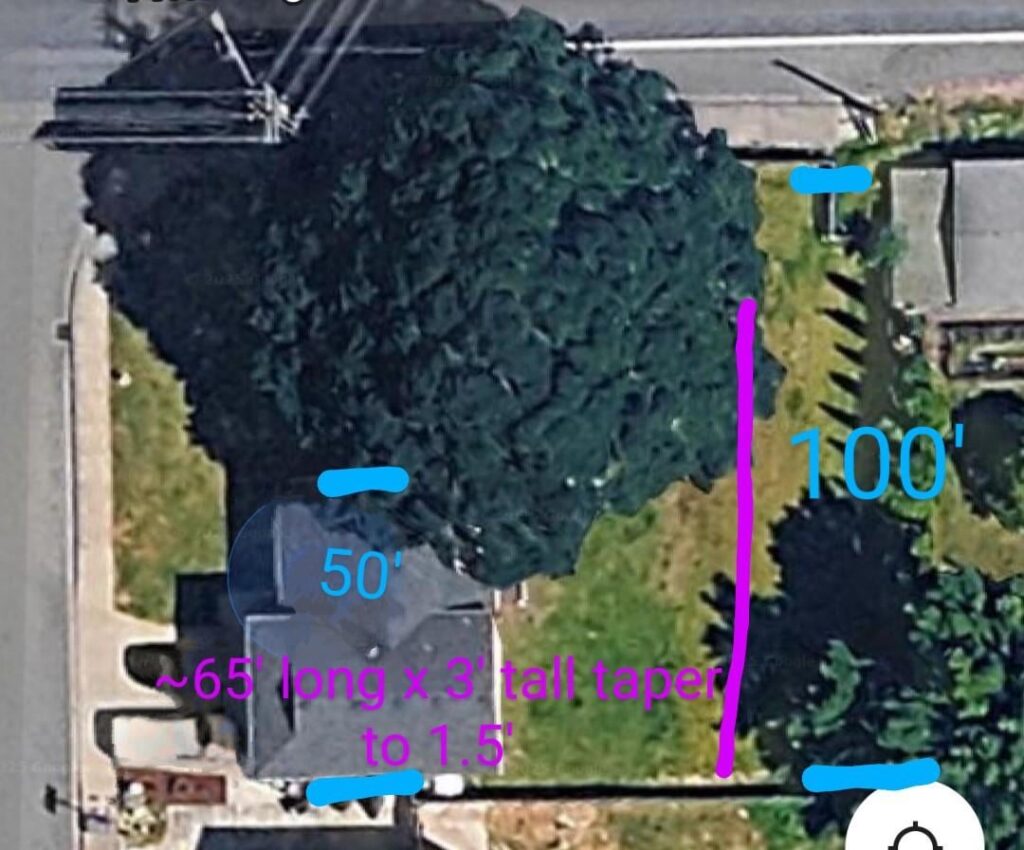 Critical Root Zone + Retaining wall help Critical Root Zone + Retaining wall help