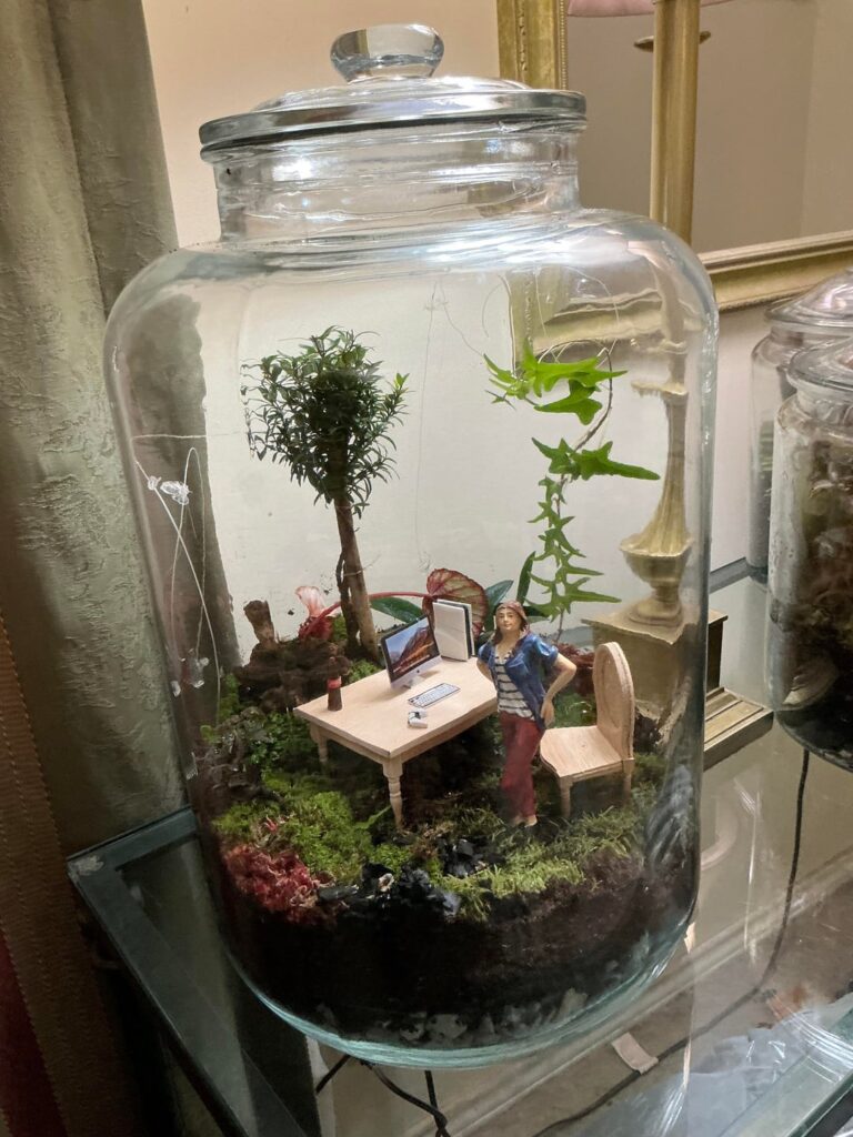 Gamer Girl Terrarium