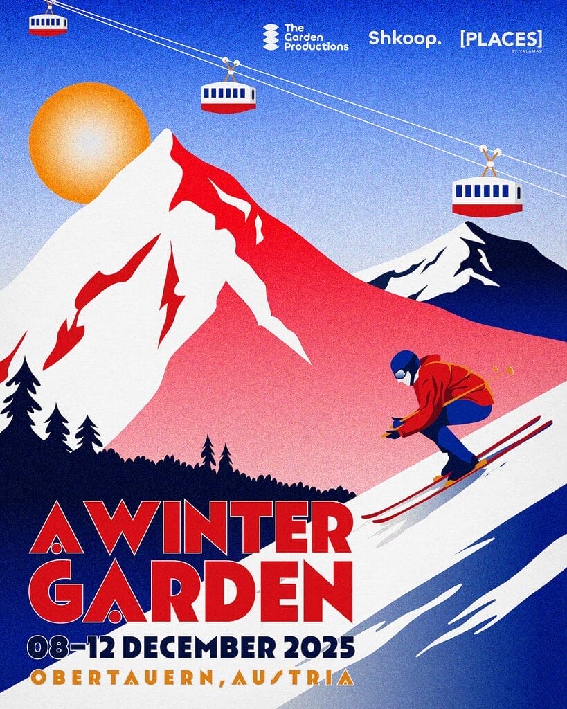 image A winter garden poster