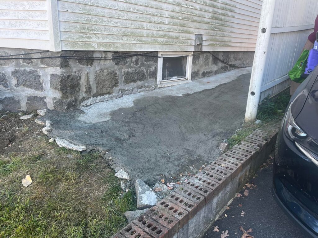 What do we think about my neighbors attempt at redirecting rain water? What do we think about my neighbors attempt at redirecting rain water?