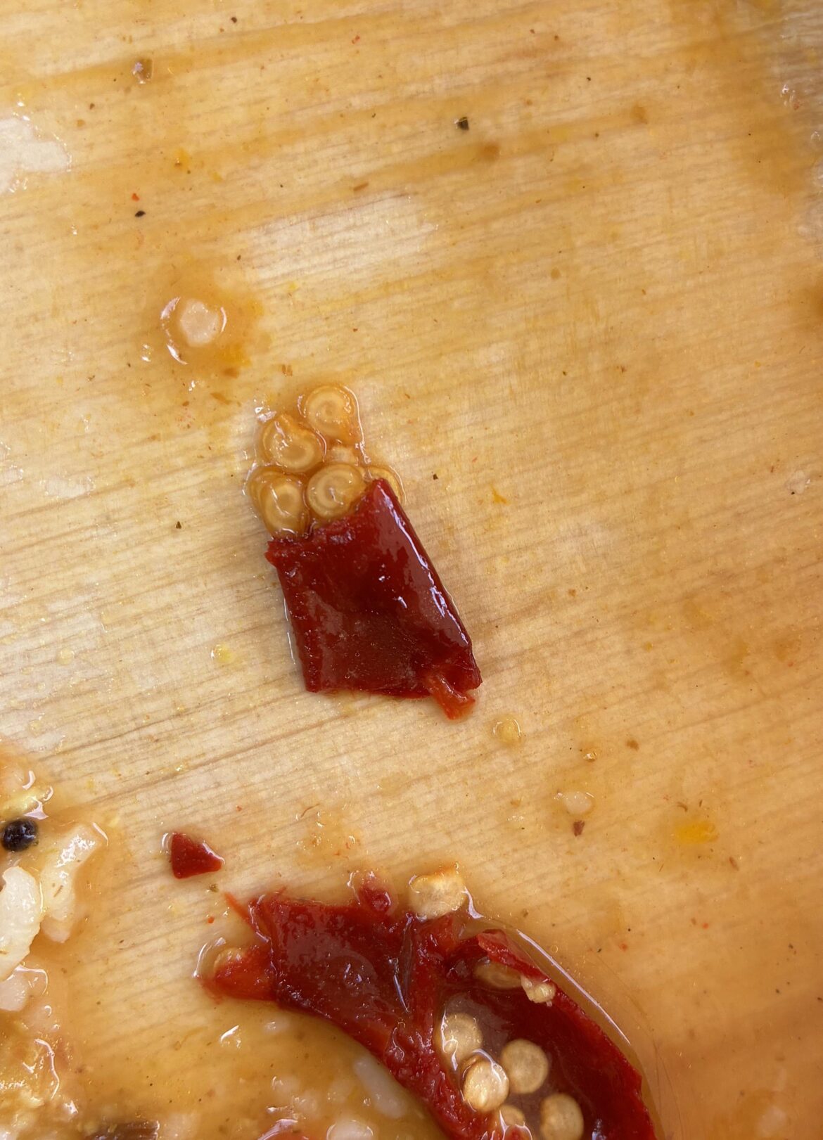 What are these tiny swirls in the seeds?