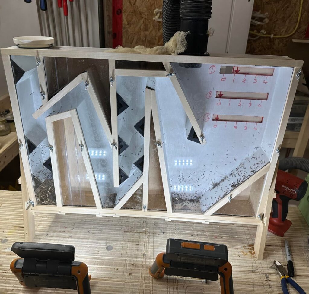 I made a vacuum powered seed cleaning and sorting system