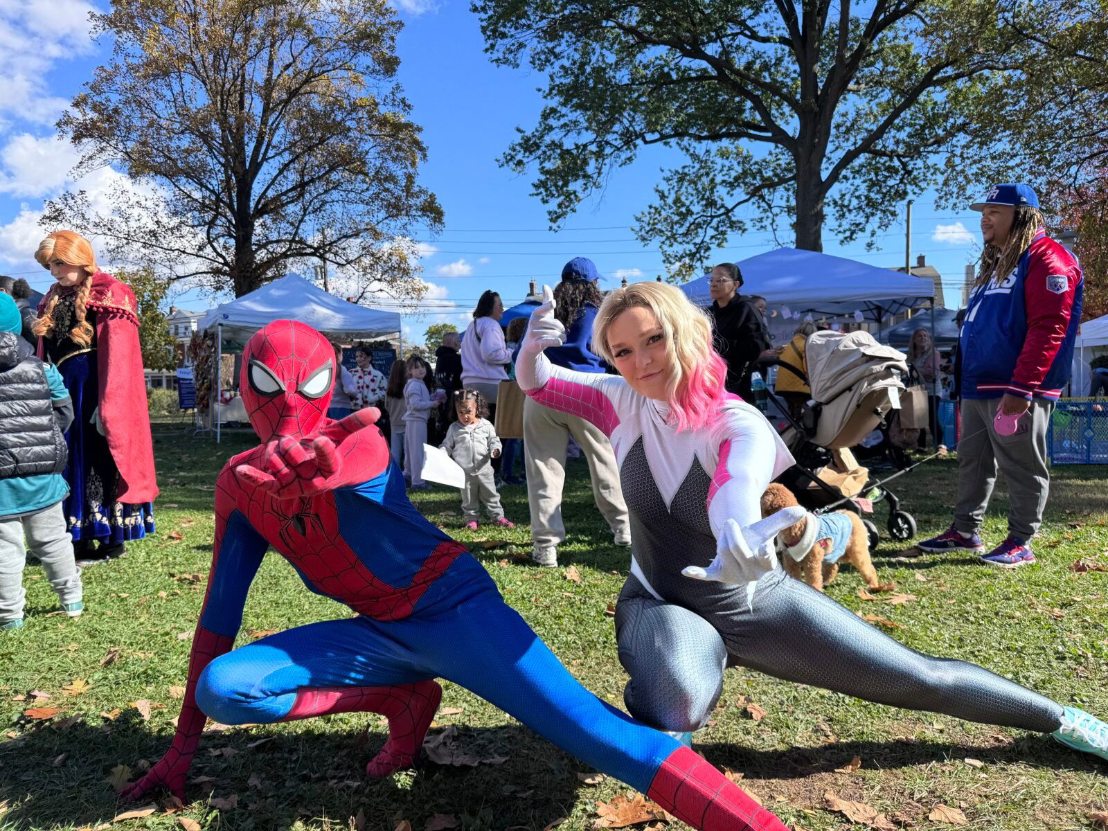 magic hour character company spider man gwen mom market rose garden bethlehem pa