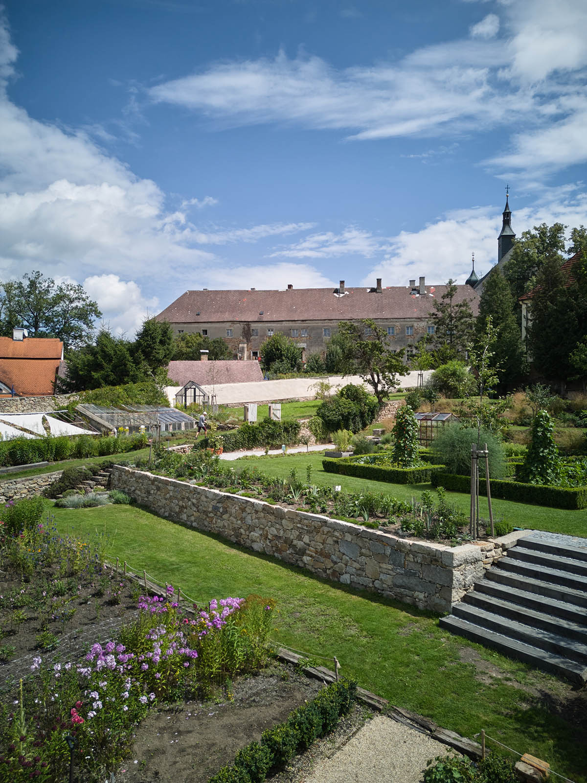 matěj šebek architekti transforms Kraffer Garden into a contemporary community space 