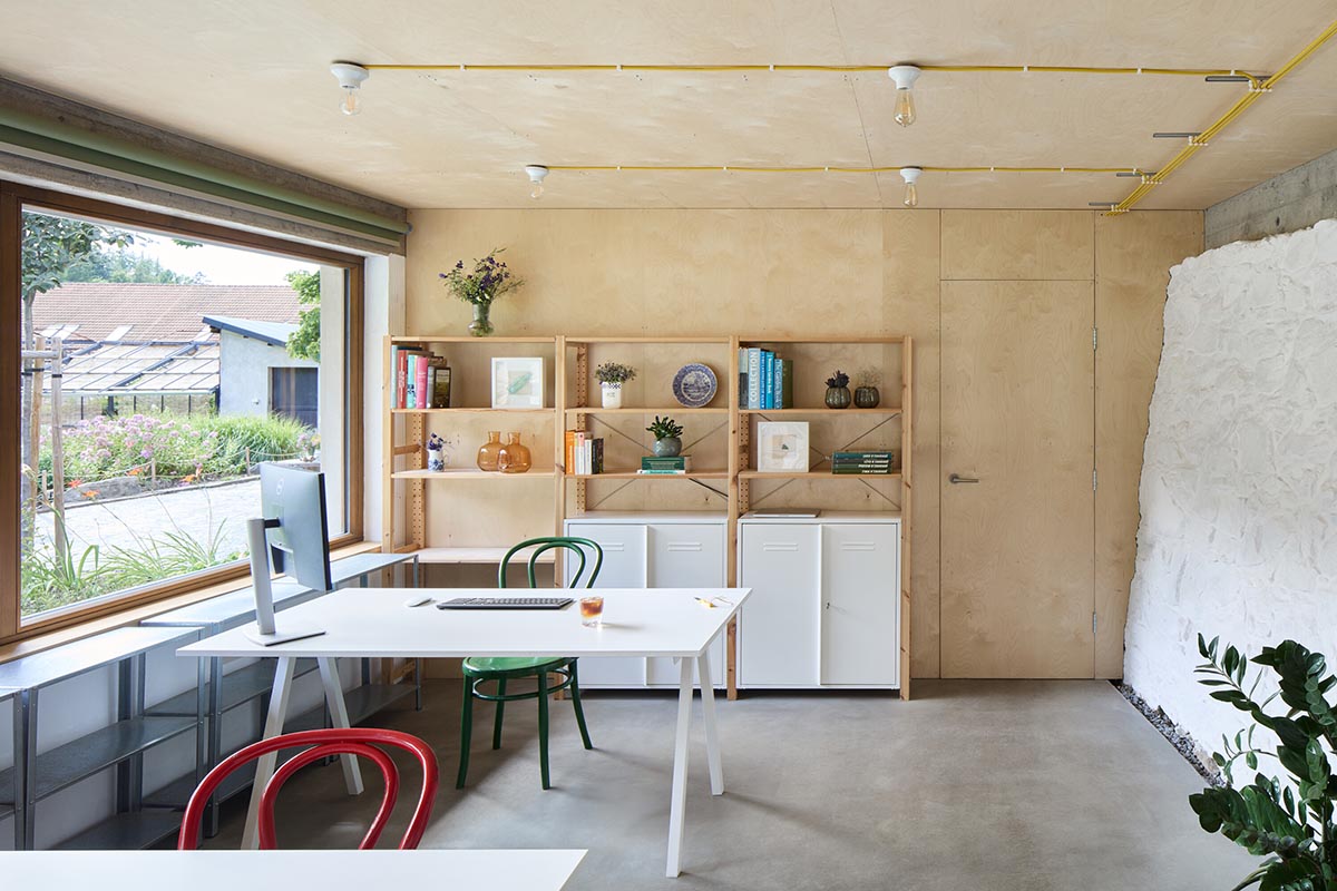 matěj šebek architekti transforms Kraffer Garden into a contemporary community space 