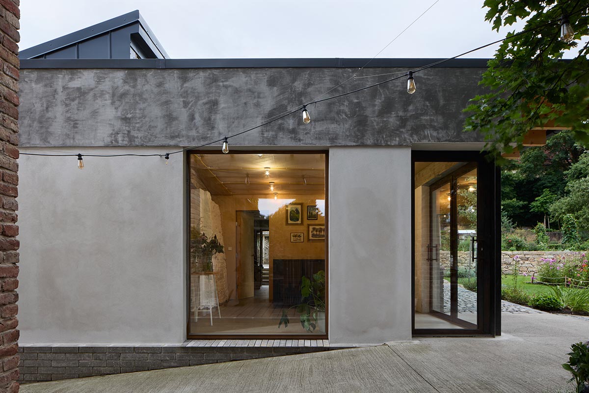 matěj šebek architekti transforms Kraffer Garden into a contemporary community space 