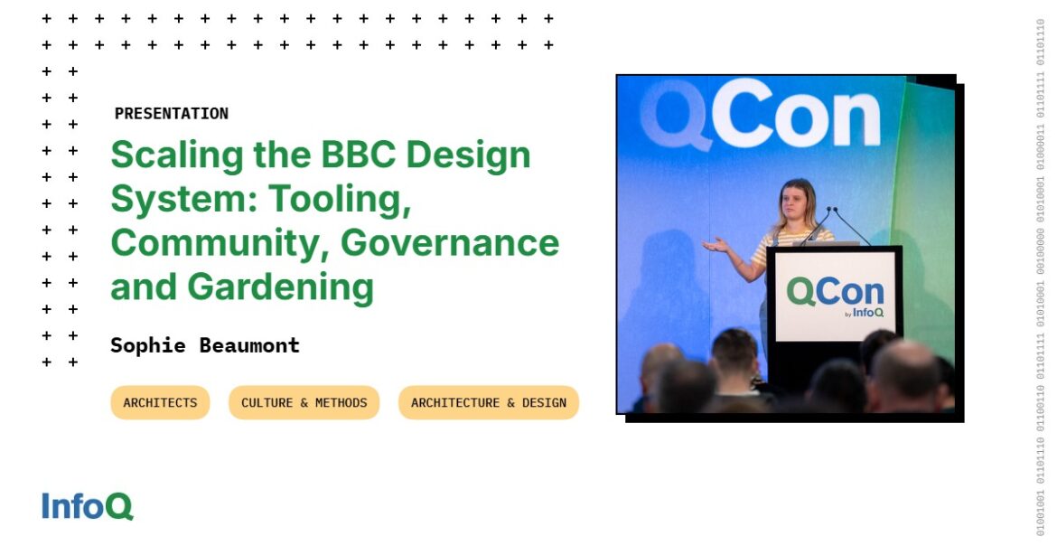 Scaling the BBC Design System: Tooling, Community, Governance and Gardening Scaling the BBC Design System: Tooling, Community, Governance and Gardening