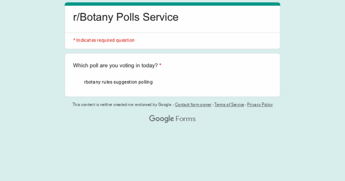 A chance to influence the future of this community - Rule suggestions