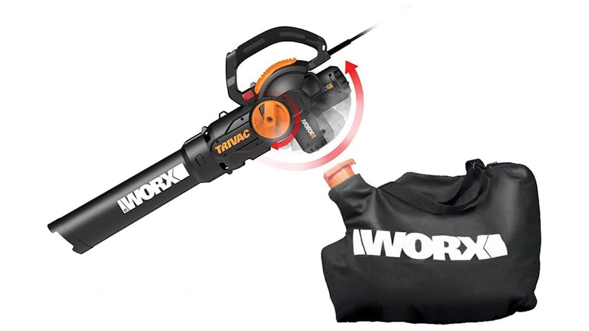 Collect all the leaves in your yard with one piece of equipment. 