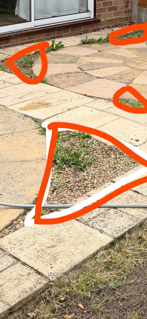 Best way to fill the gaps in my stone paving