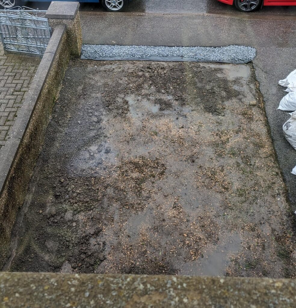 "Parking space" makeover