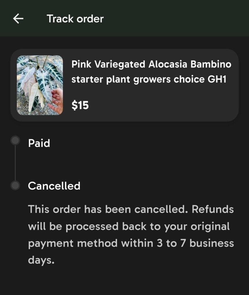 Scummy behavior from The Green Escape