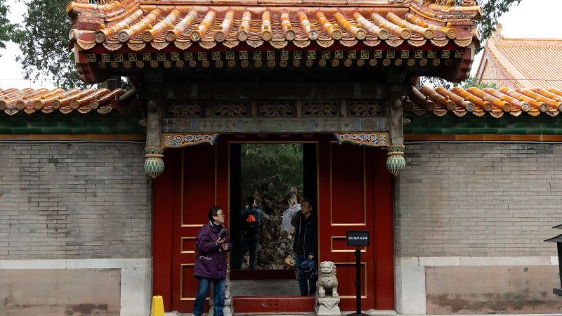 A secret garden in Beijing has opened to visitors for the first time in a century A secret garden in Beijing has opened to visitors for the first time in a century
