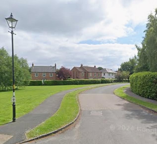 He had been cutting grass on Watermill Lane in north Stainley, near Ripon, North Yorkshire