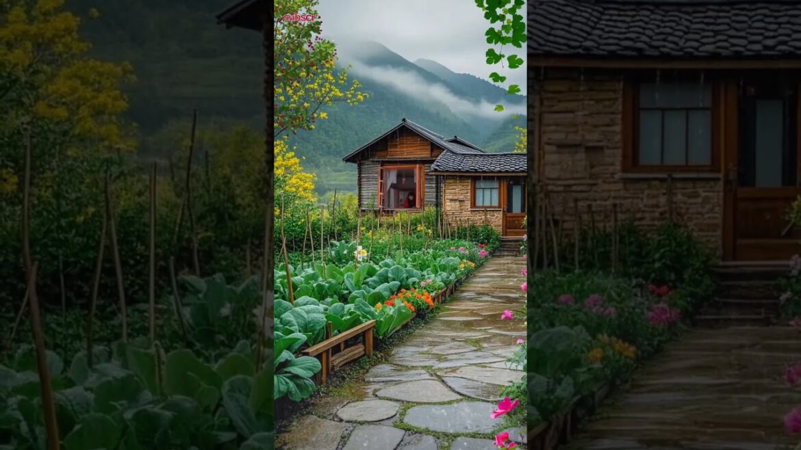 gardening and caring for vegetables🥦🥬 Village vegetable gardening